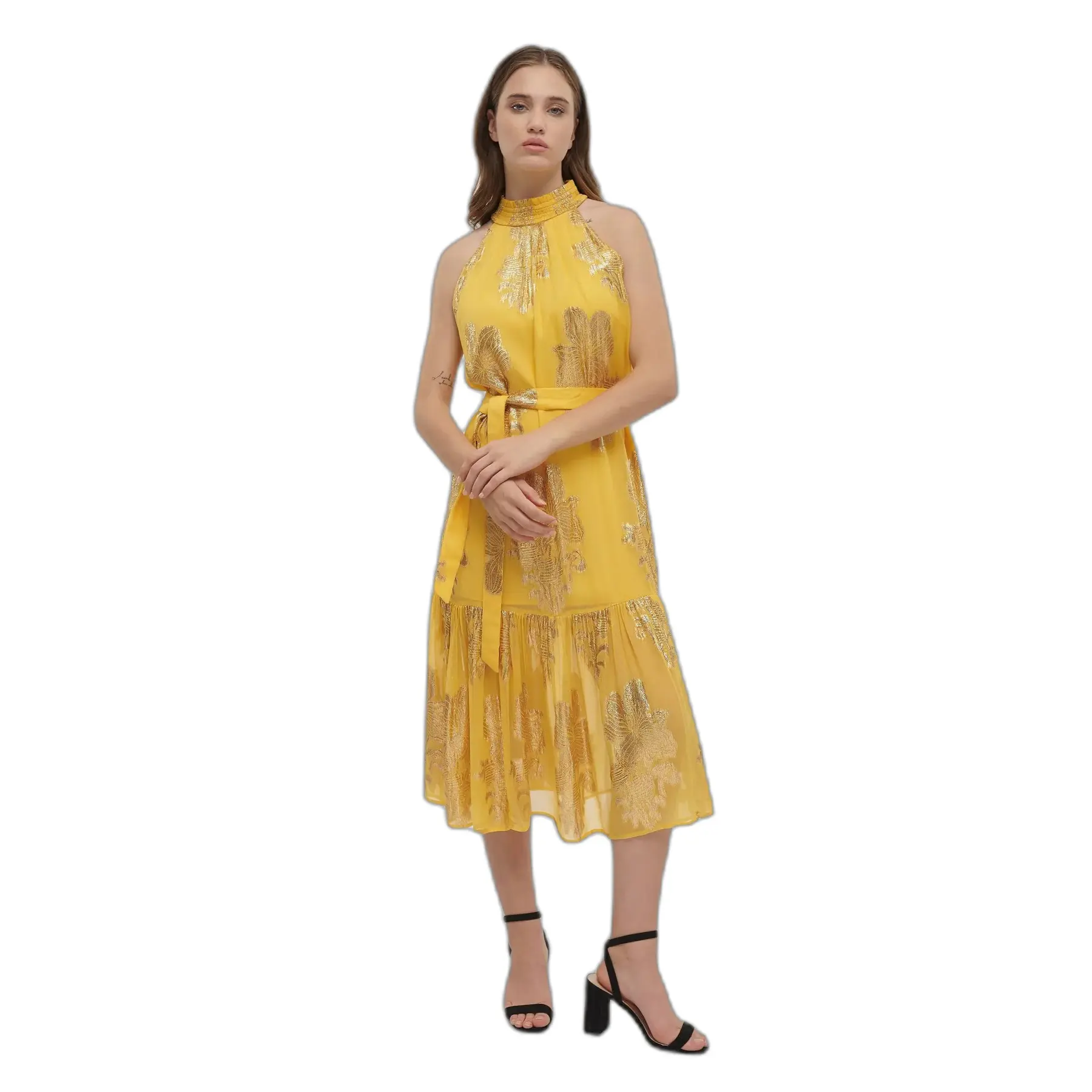 Maxi-Wickelkleid Damen Ble Resort Collection