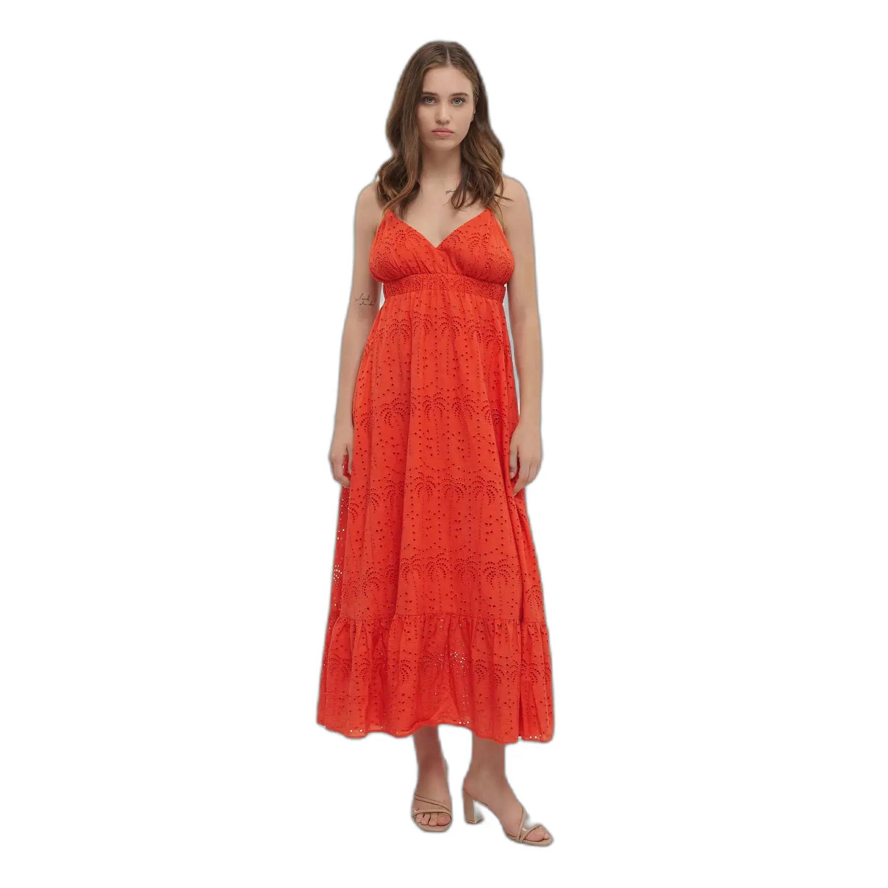 Maxikleid ohne Ärmel für Frauen Ble Resort Collection Kippur