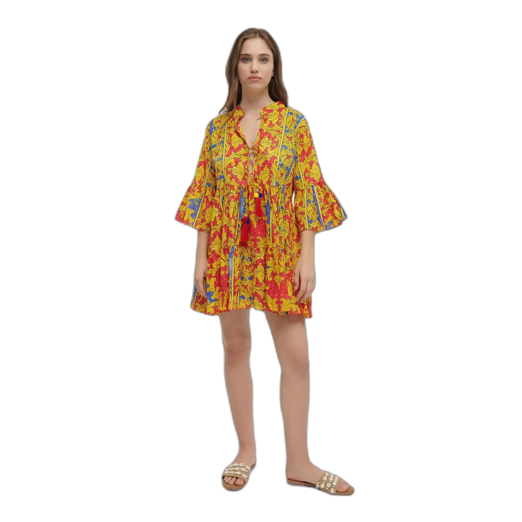 Kaftan jurk dames Ble Resort Collection