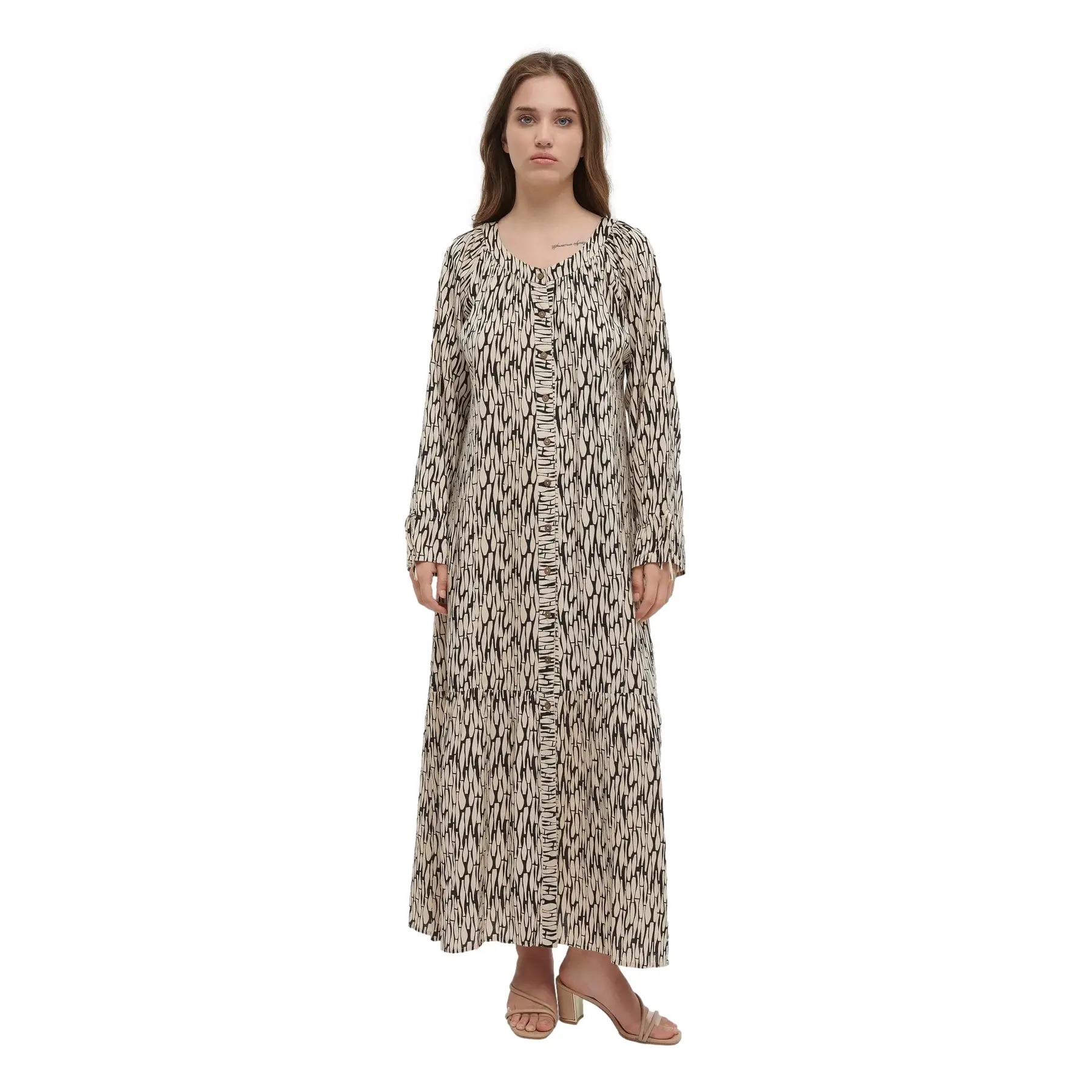 Hemdkleid langarm Damen Ble Resort Collection
