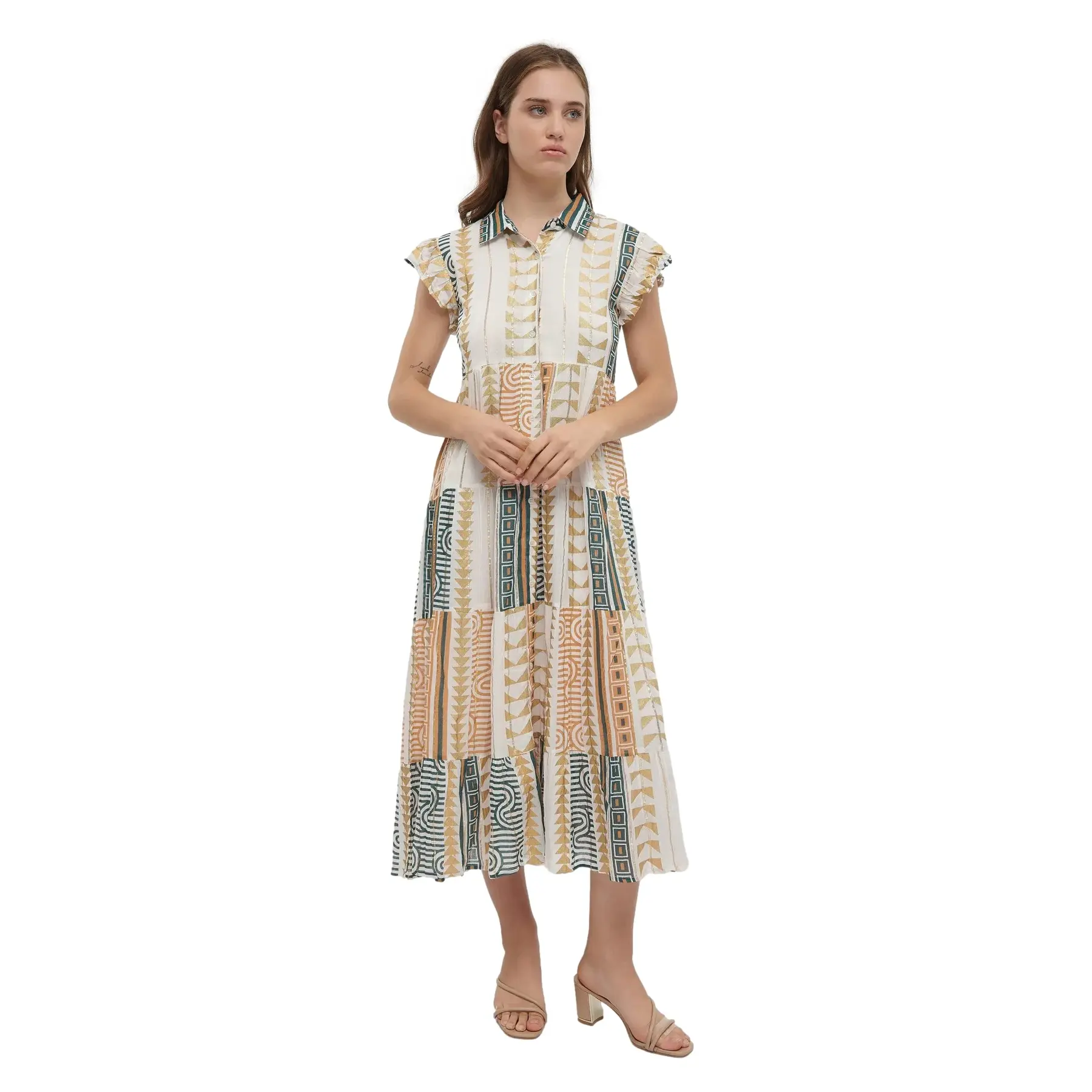 Maxikleid ohne Ärmel für Frauen Ble Resort Collection