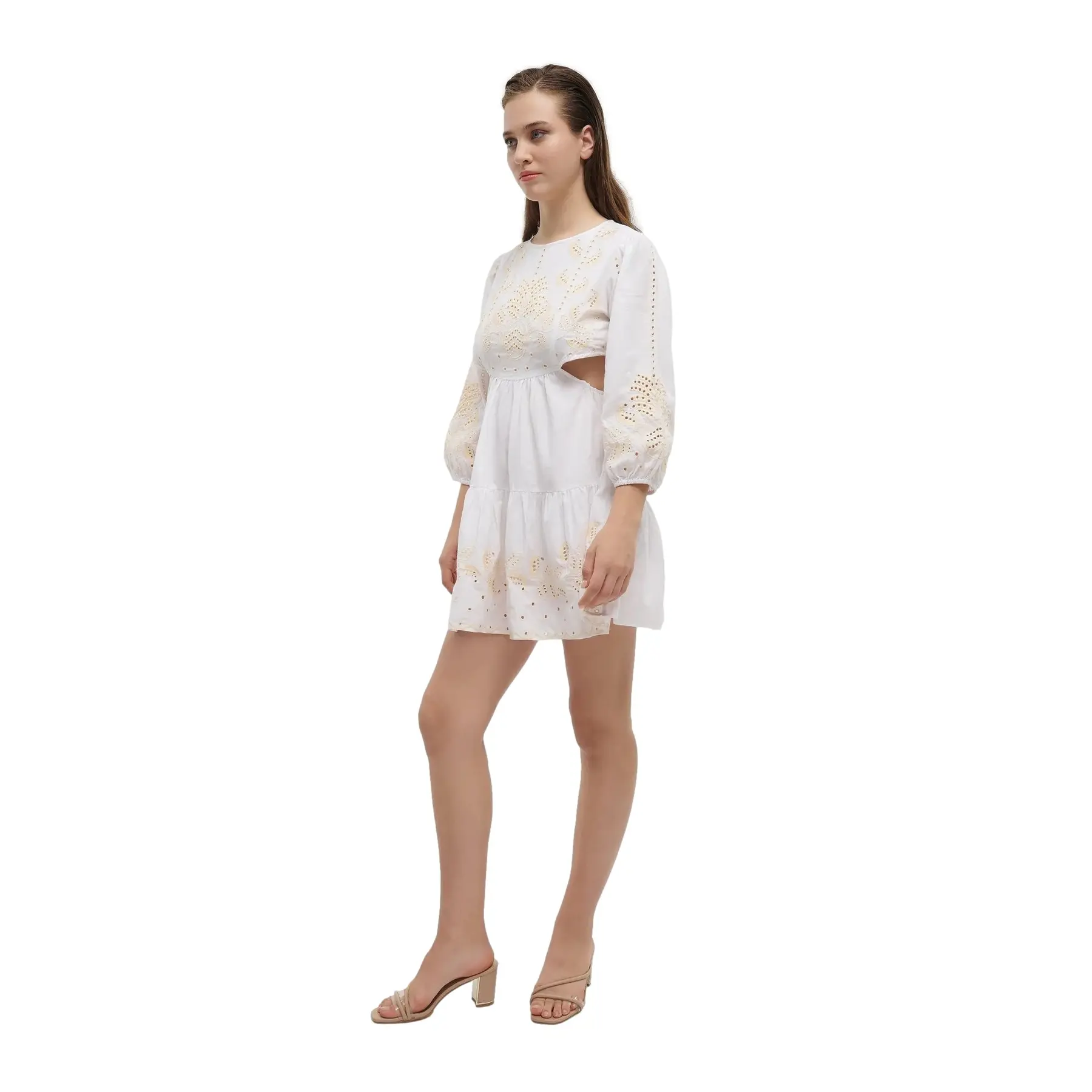 Besticktes Mini-Kleid für Frauen Ble Resort Collection