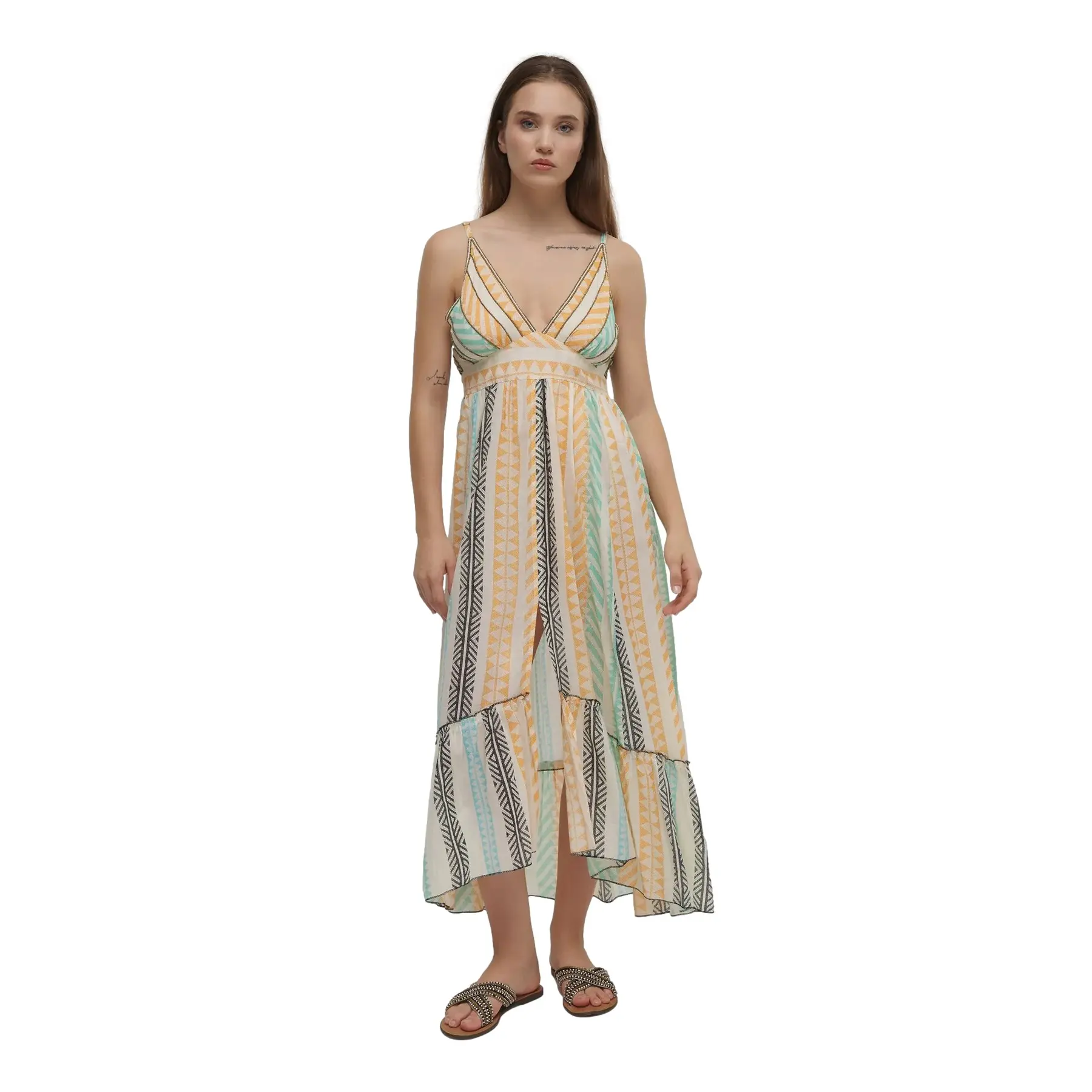 Maxikleid ohne Ärmel für Frauen Ble Resort Collection