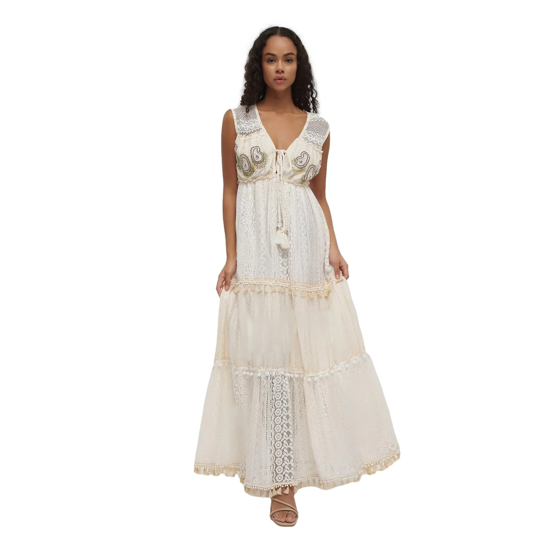 Maxikleid ohne Ärmel für Frauen Ble Resort Collection