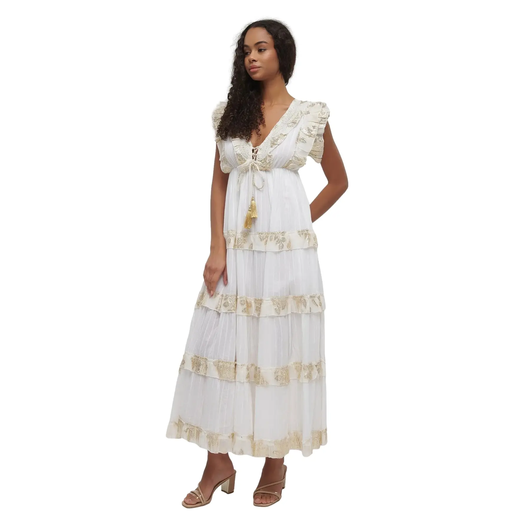 Maxikleid ohne Ärmel für Frauen Ble Resort Collection