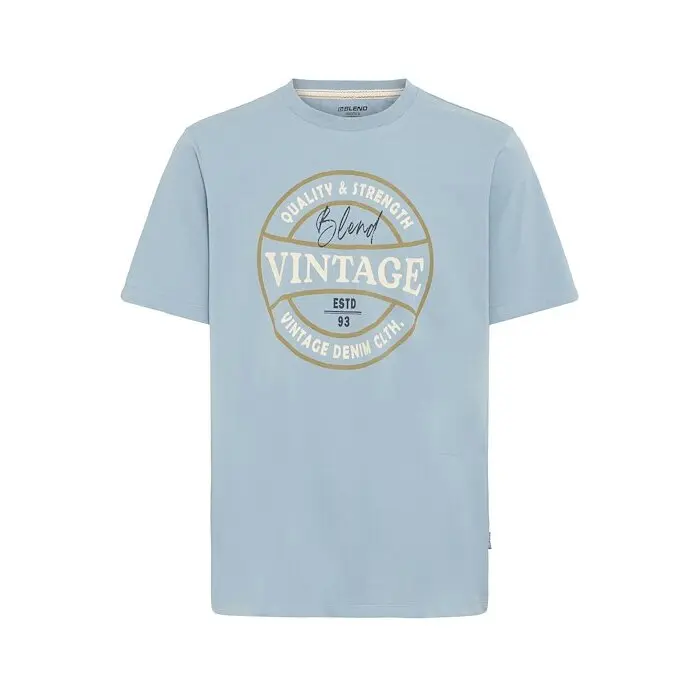 Blend Green Cotton T-Shirt Ib Logo