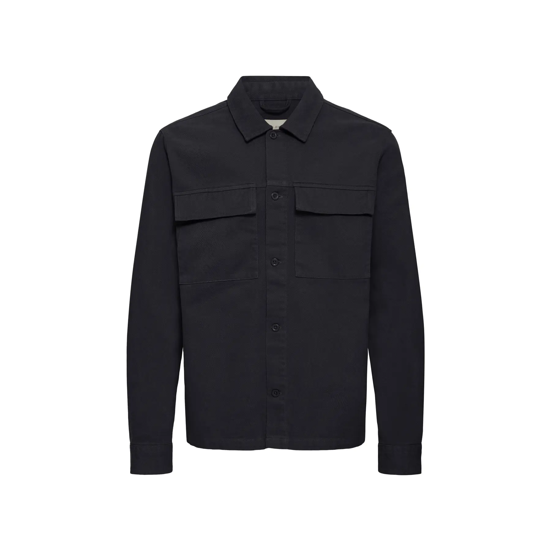 Blend Men's Noir Overshirt Cuma