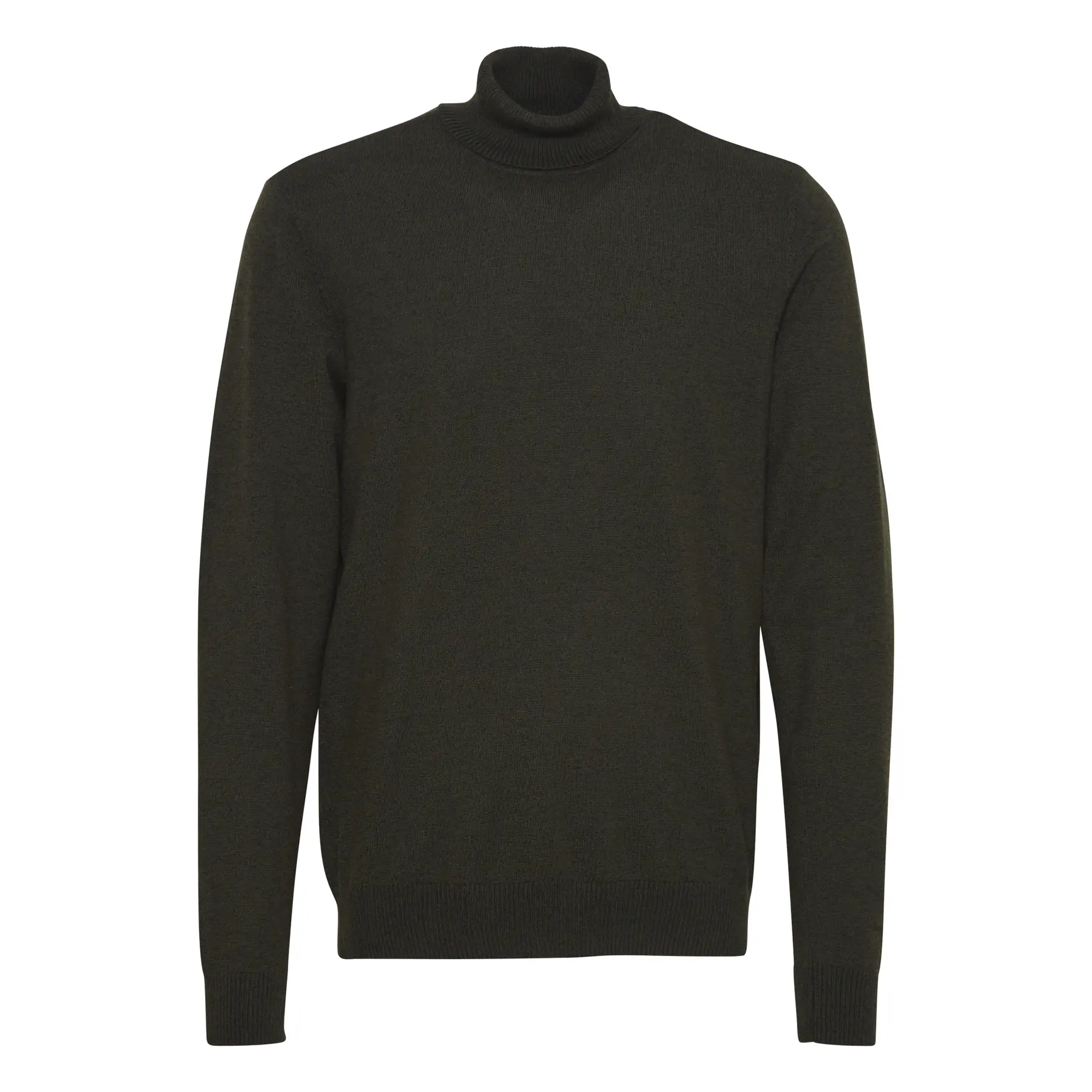 Blend Green Turtleneck Sweater Bhbruton