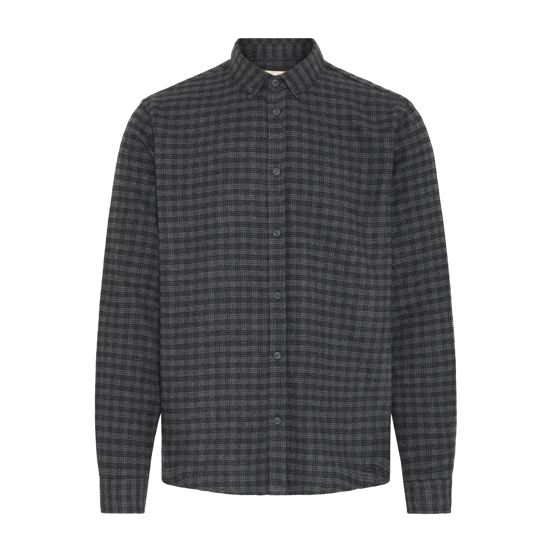 Blend Men's Grey Long Sleeve Shirt Barney