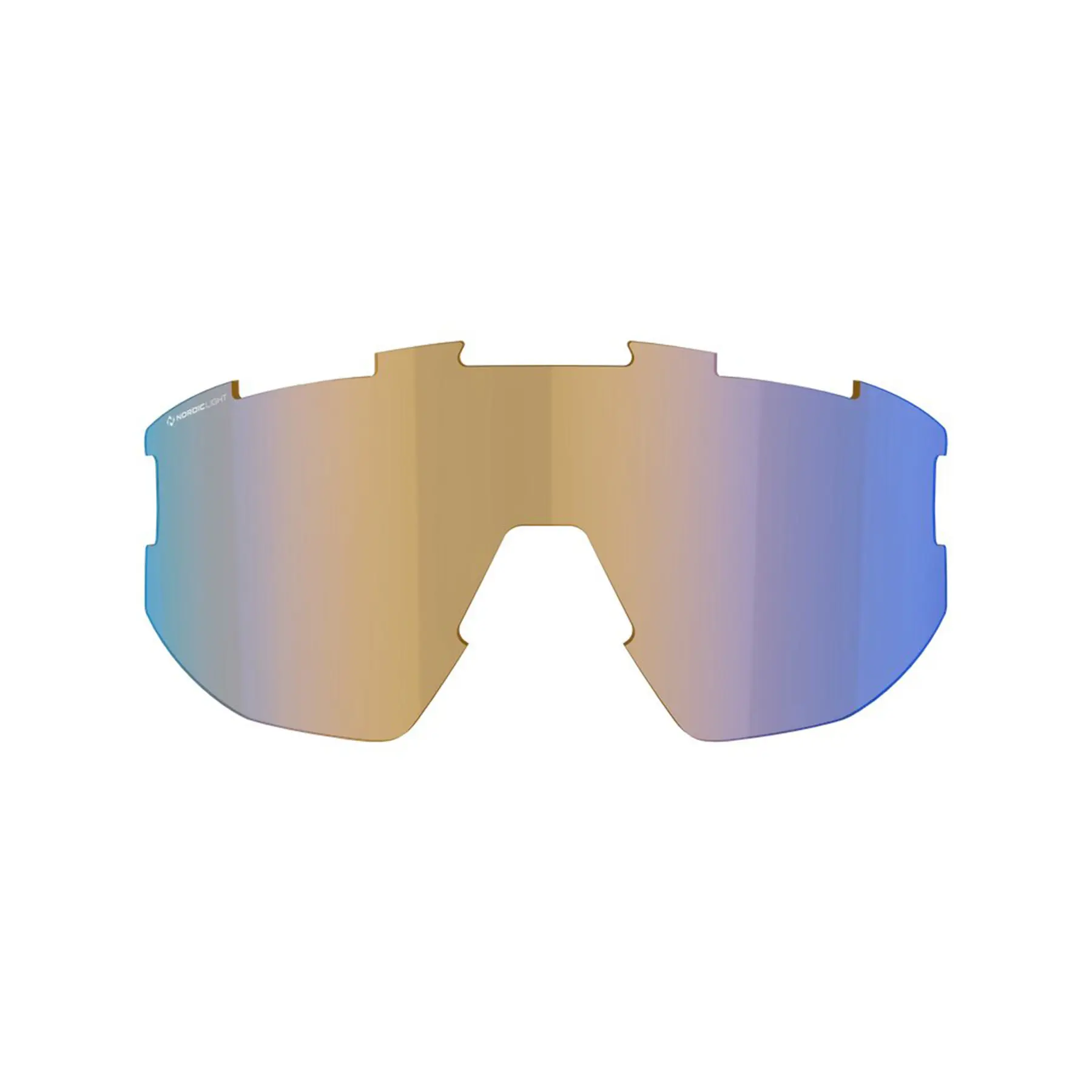 Bliz Matrix Small Gepolariseerde Lens Goud Coral with Blue Multi/CAT1