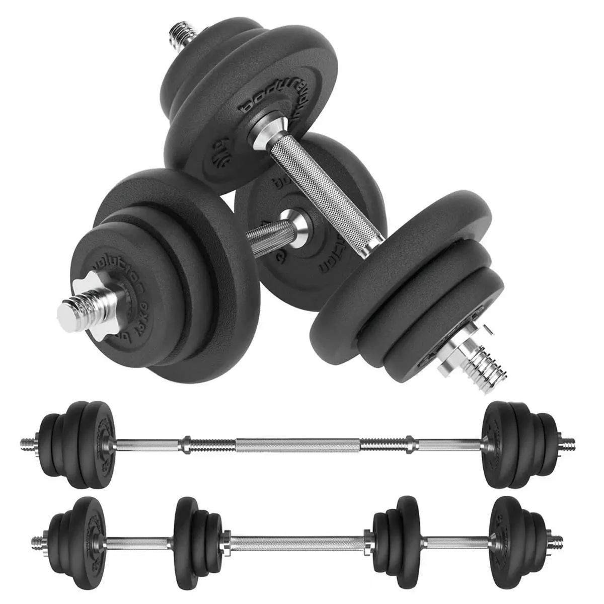 Gietijzeren dumbbell Body Revolution 20kg