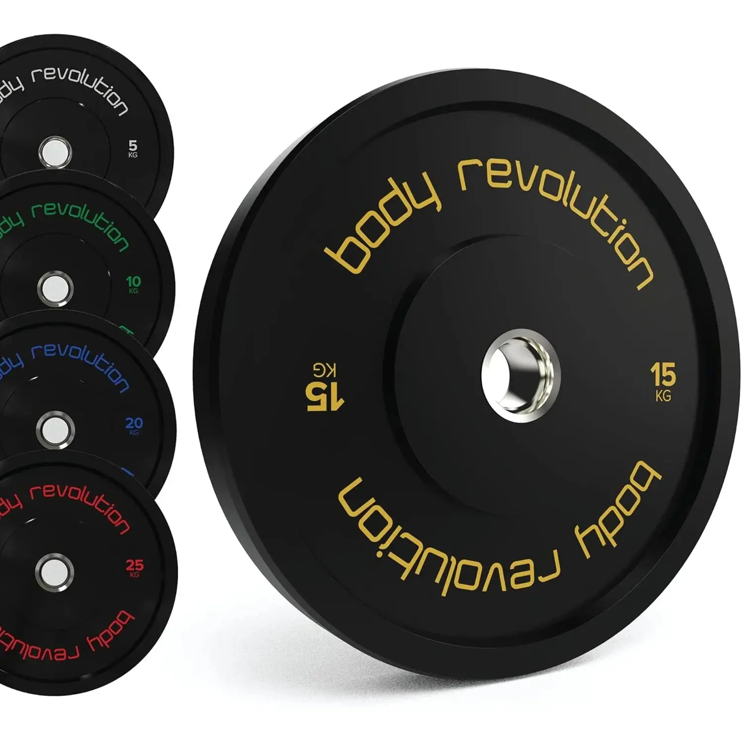 Olympisch gewichthefschijf Body Revolution 15kg (x2)