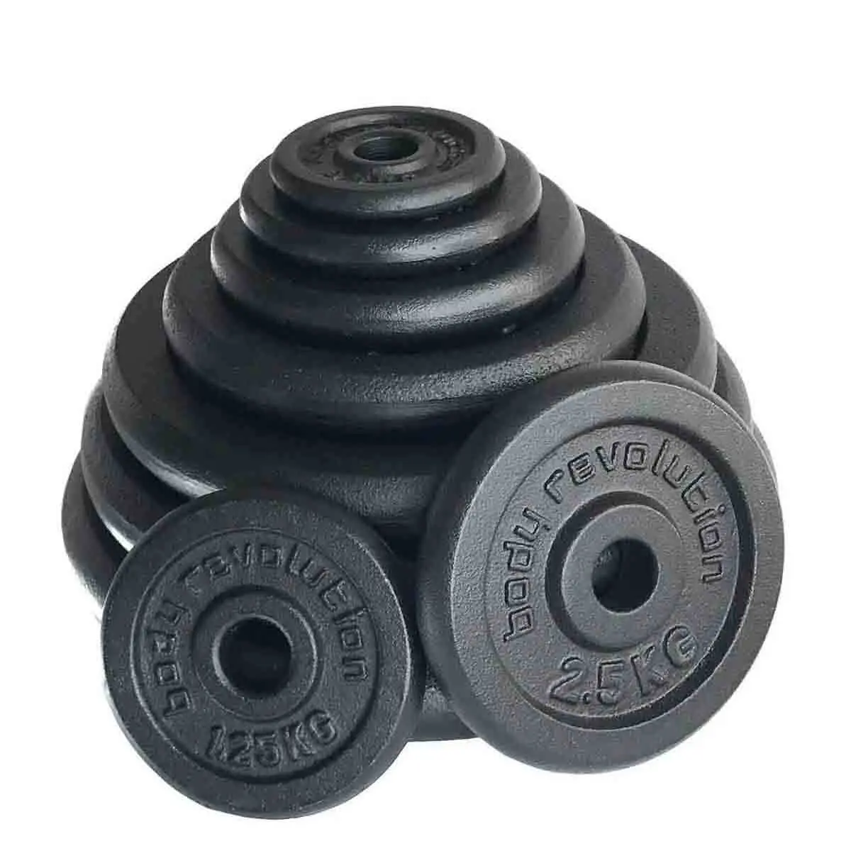 Gietijzeren discus Body Revolution 2,25kg (x2)