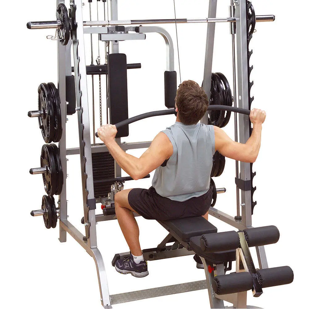 Geselecteerde zijmontage inclusief 95 kg gewichtstapel Body Solid
