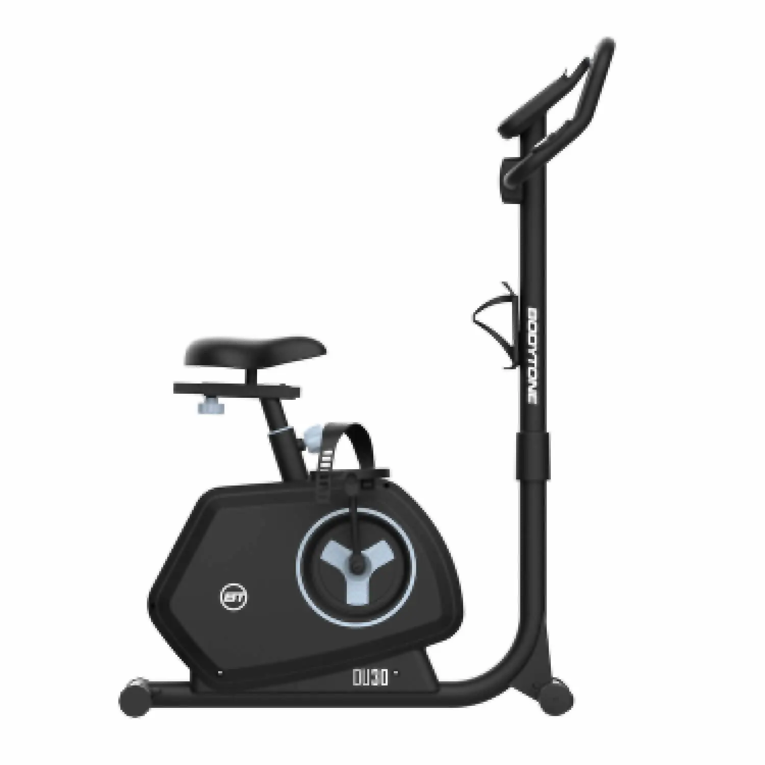 Rechte fiets met 9 kg vliegwiel Bodytone