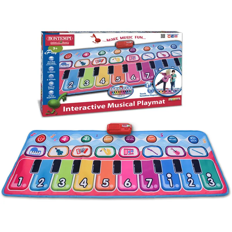 Musikspielmatte mit 10 Tasten Bontempi