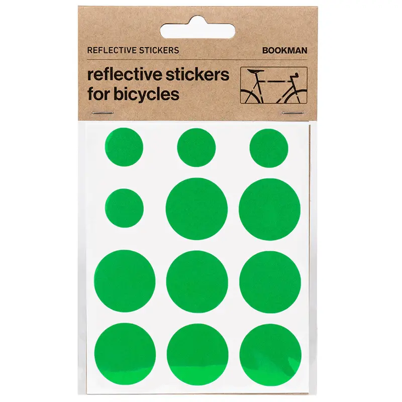 Reflecterende fiets stickerset Bookman