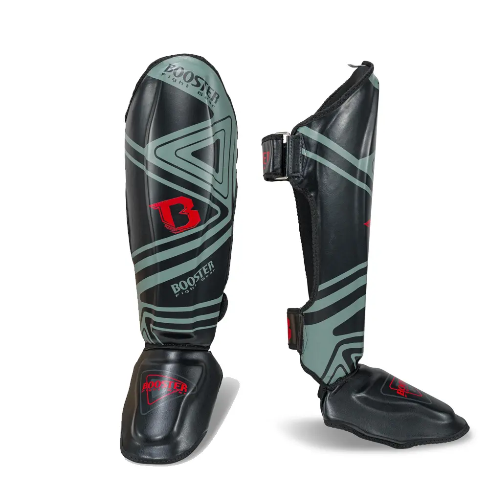 Schienbeinschoner Booster Fight Gear BSG V10 - Farbe: Schwarz