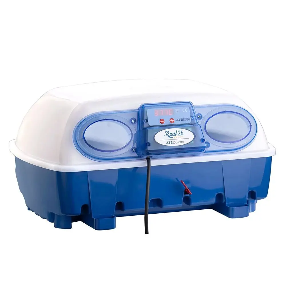 Borotto Blau Halbautomatische Digitale Brutmaschine 24 Eier