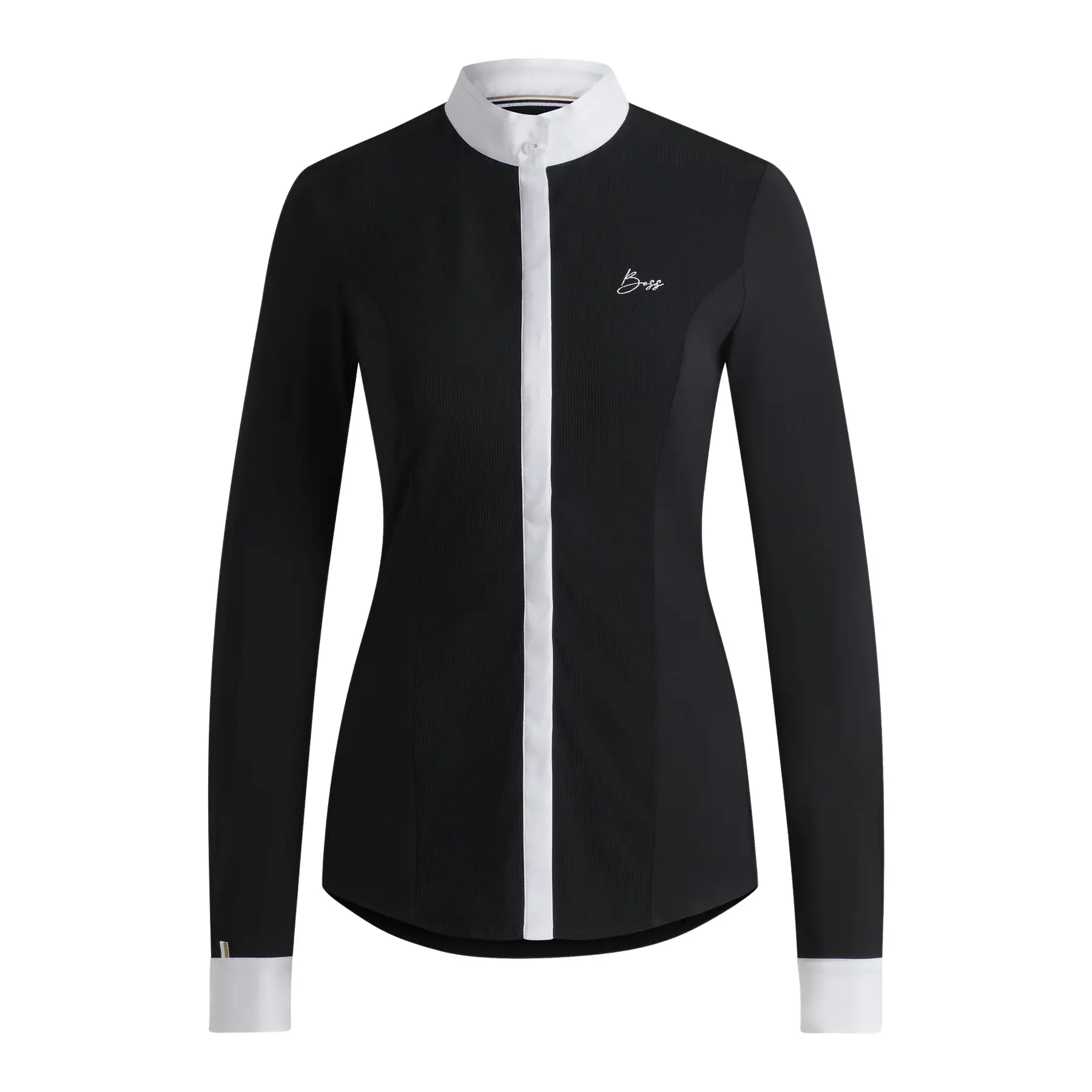 Camicia da concorso equestre a maniche lunghe da donna Boss Equestrian Emma