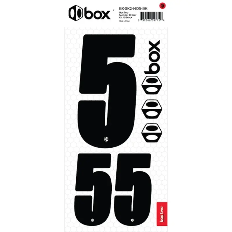 Autocollanti Numero 5 Targa Box Components-image
