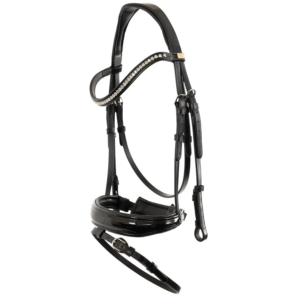 Anatomical riding bridle BR Equitation Hailsham