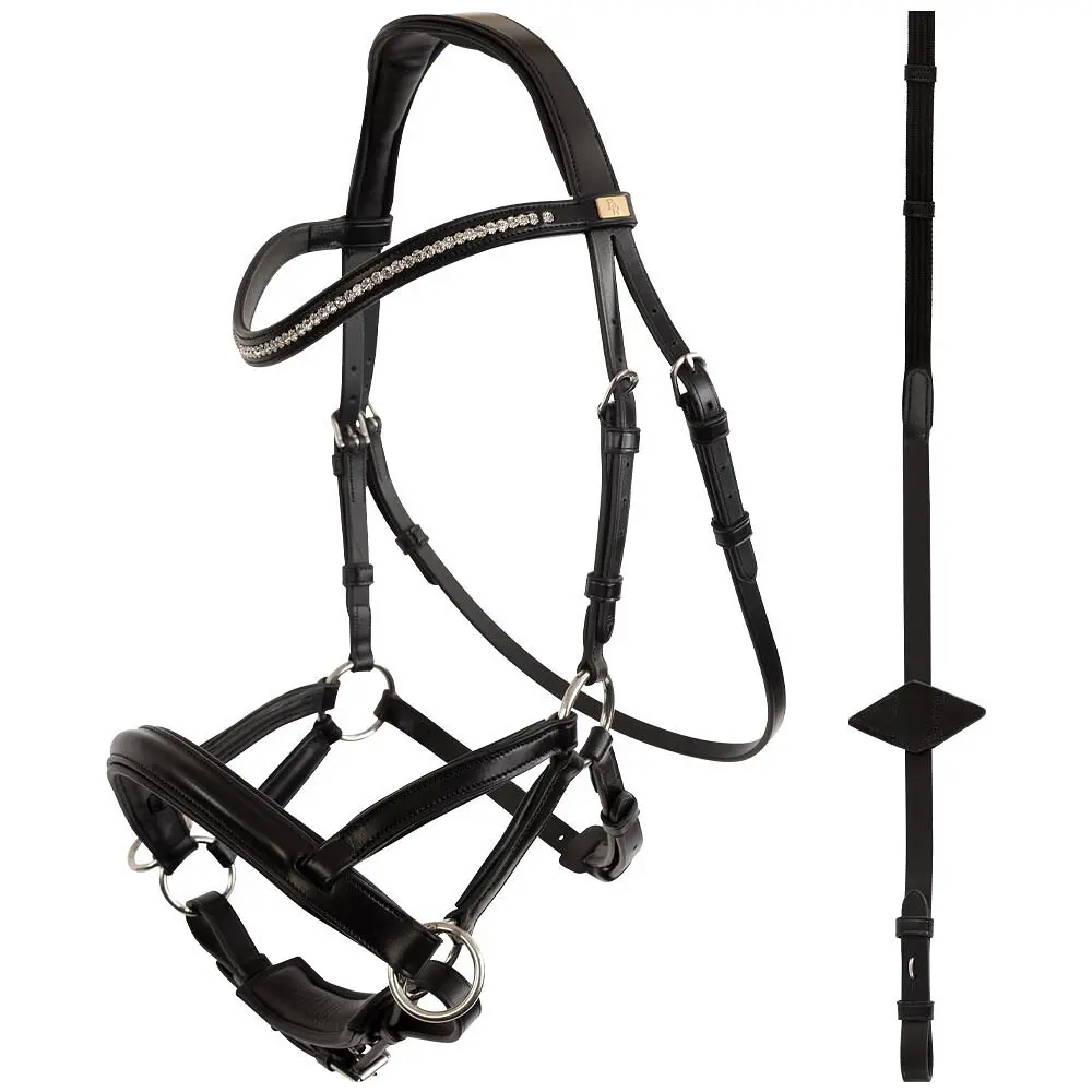 Anatomical riding bridle BR Equitation Thaxted