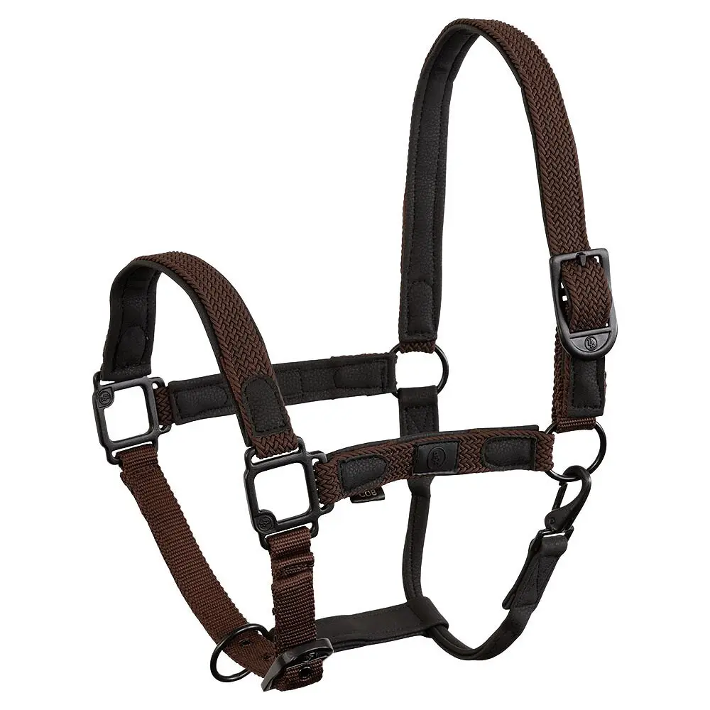 Halster Loes AW26 Choco Martini - Cob | Zwart | Halstertouw paard