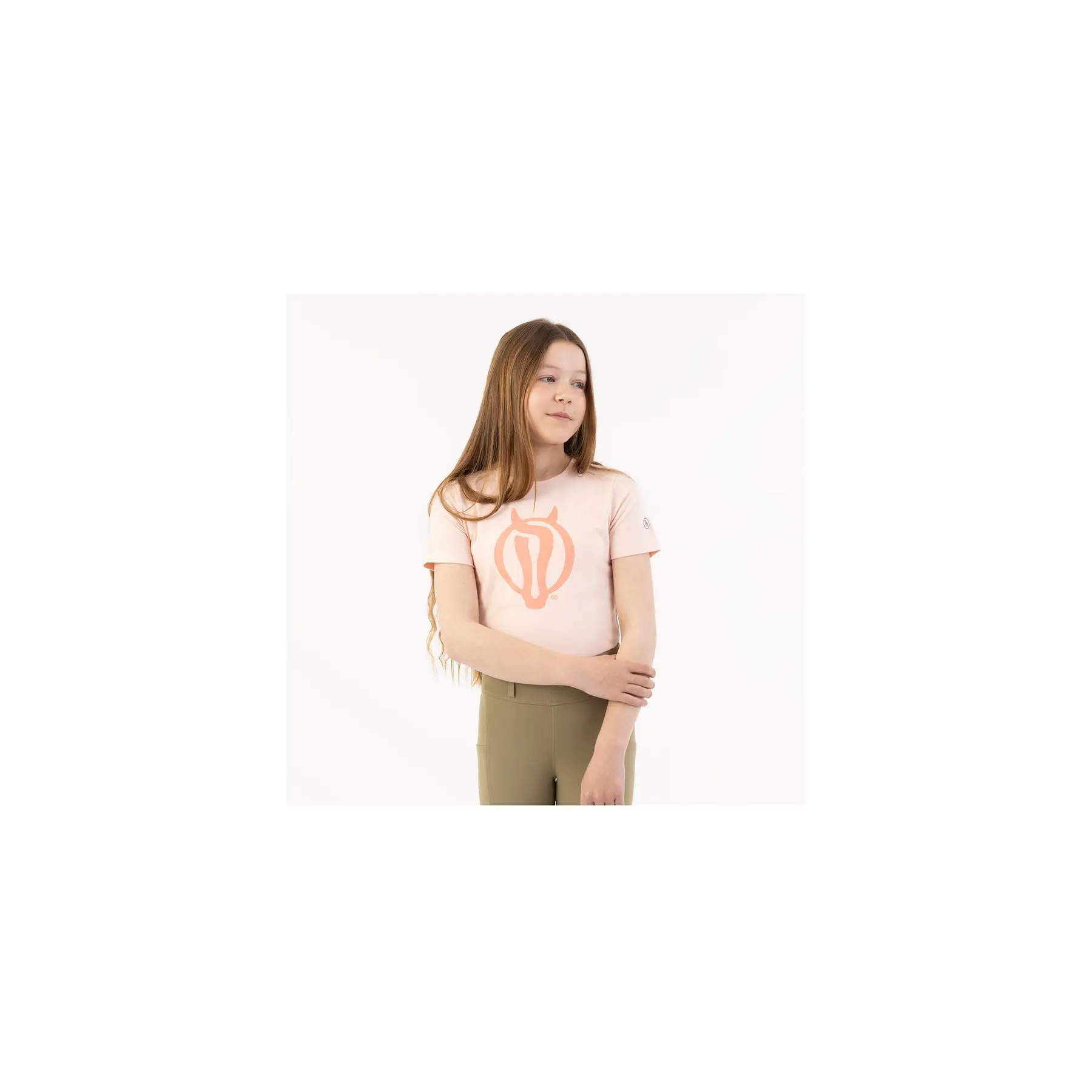 T-shirt da bambina BR Equitation Eevolv Krijn