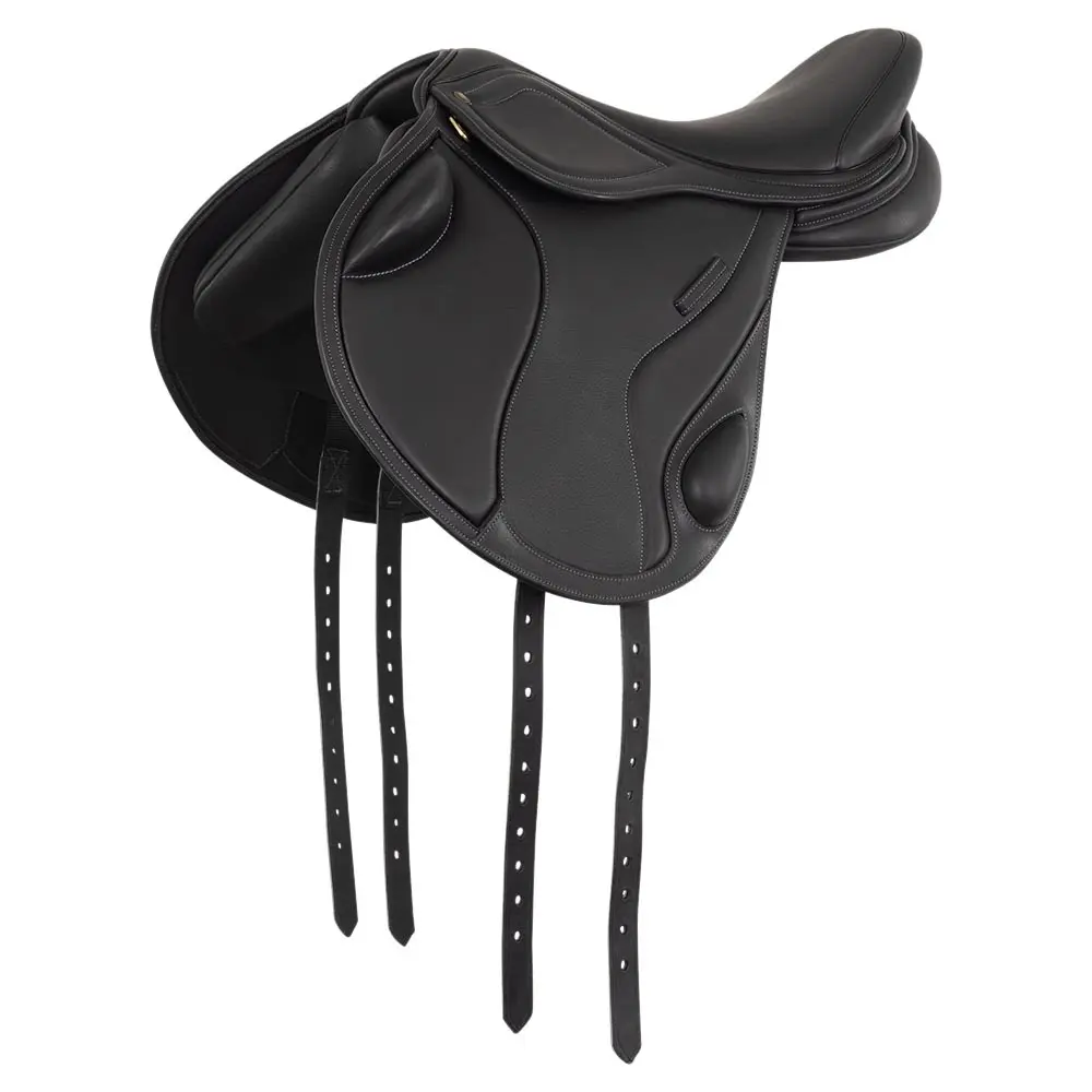 Selle d'obstacle pour cheval monoflap avec gullet swap system 3 BR Equitation Zarlino