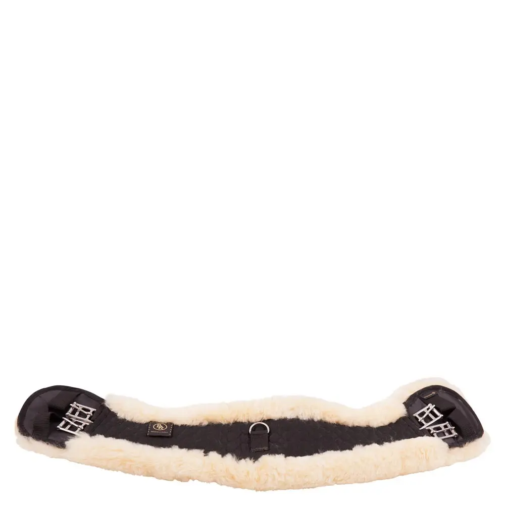 Dressage girth with sheepskin lining BR Equitation Eclipse