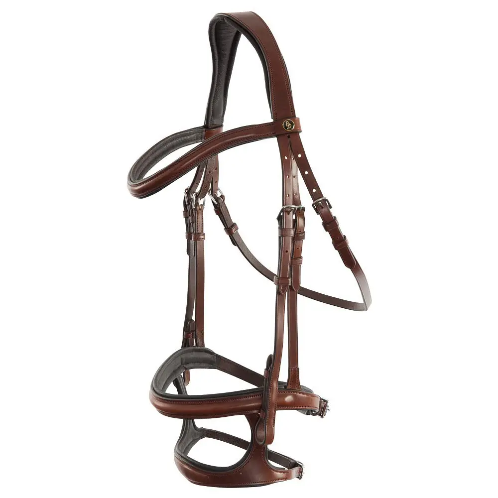 Combined anatomic noseband bridle BR Equitation Bath