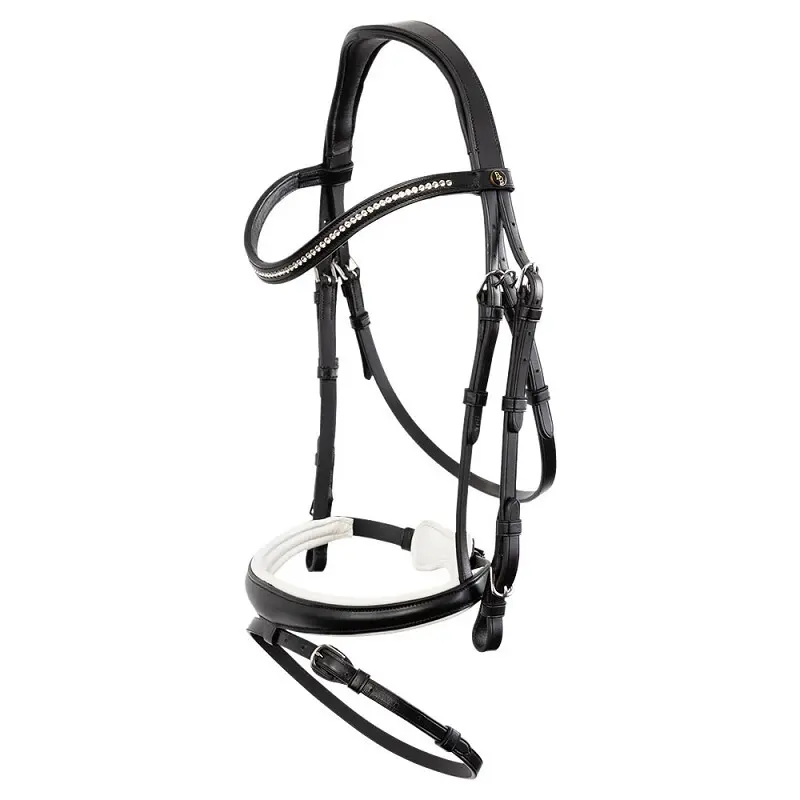 Zaumzeug Reiten BR Equitation Cannock - Farbe: Schwarz
