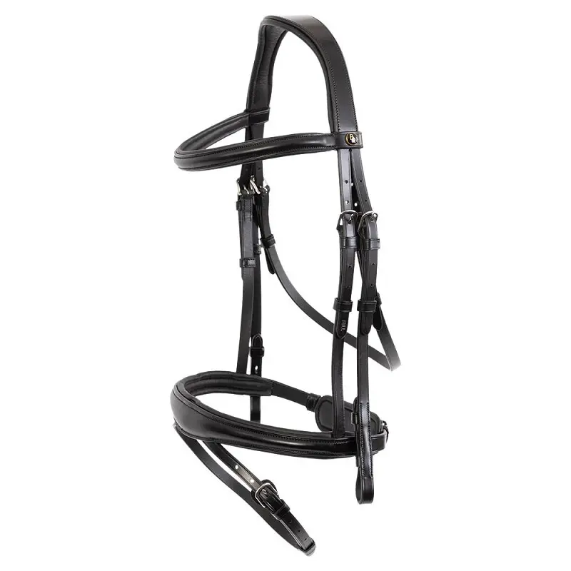Zaumzeug Reiten BR Equitation Credition - Farbe: Schwarz
