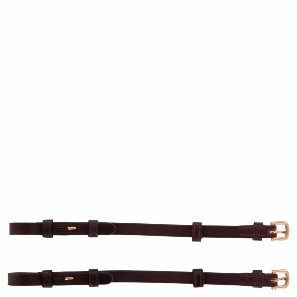 Pair of blind flange uprights+round loop BR Equitation