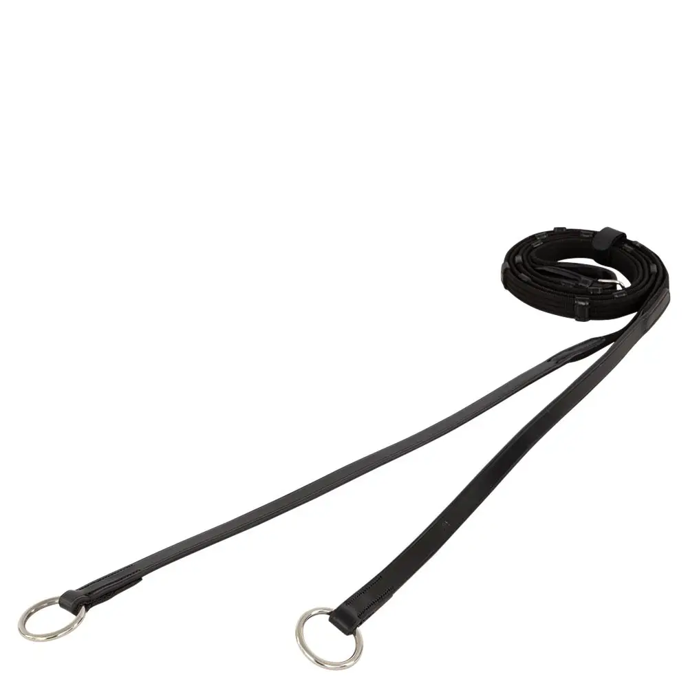 Canvas horse reins with ring BR Equitation