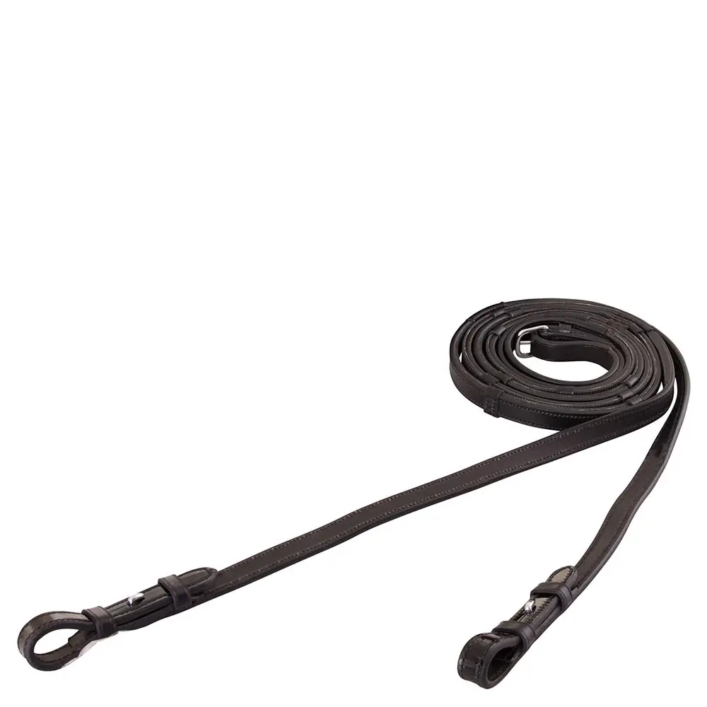 Non-slip patent leather horse reins BR Equitation