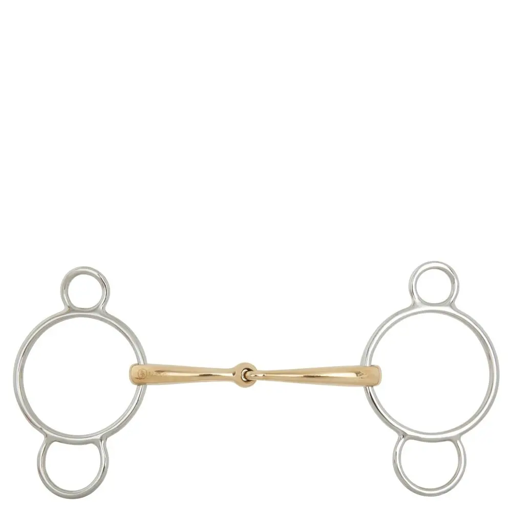 Morso singolo Pessoa per cavalli BR Equitation Soft Contact