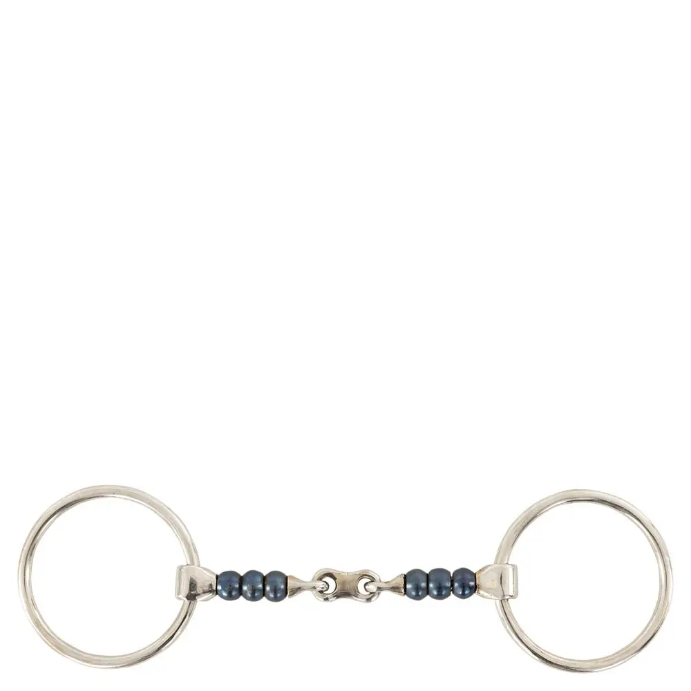 Double snaffle bits for horses BR Equitation Sweet Iron Cherry Roller