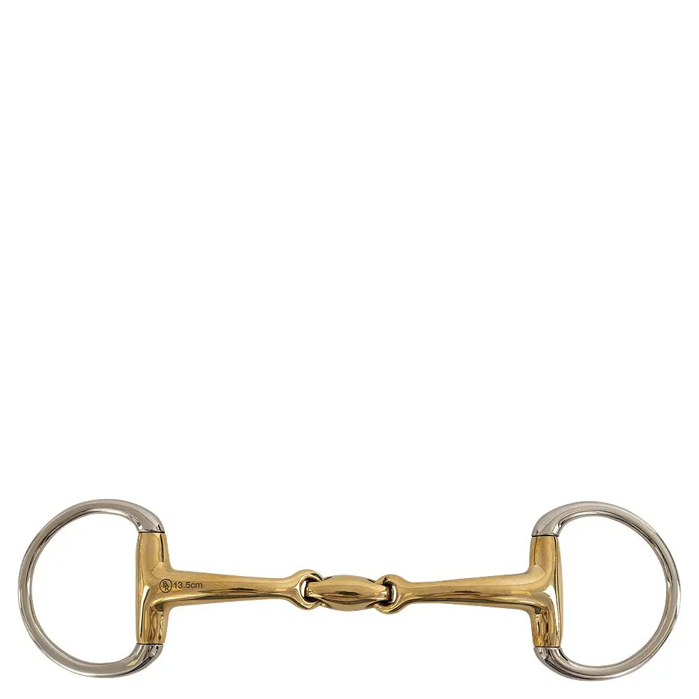 Olive bit for horses BR Equitation Soft Contact Magic System