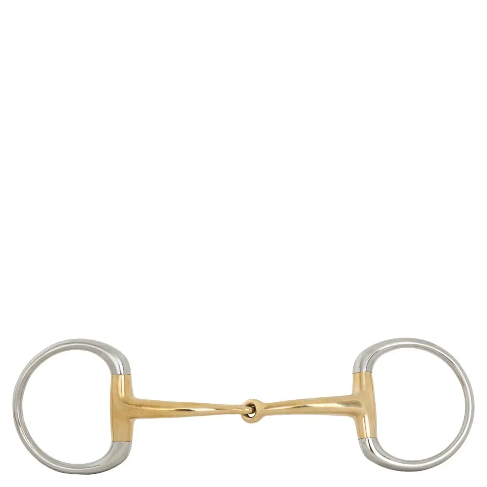 Olivenkopftrense einfach gebrochen BR Equitation - Farbe: Silber