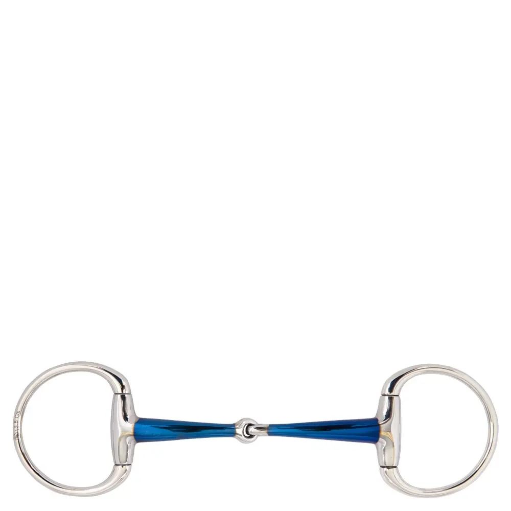Olivenkopftrense einfach gebrochen BR Equitation - Farbe: Silber