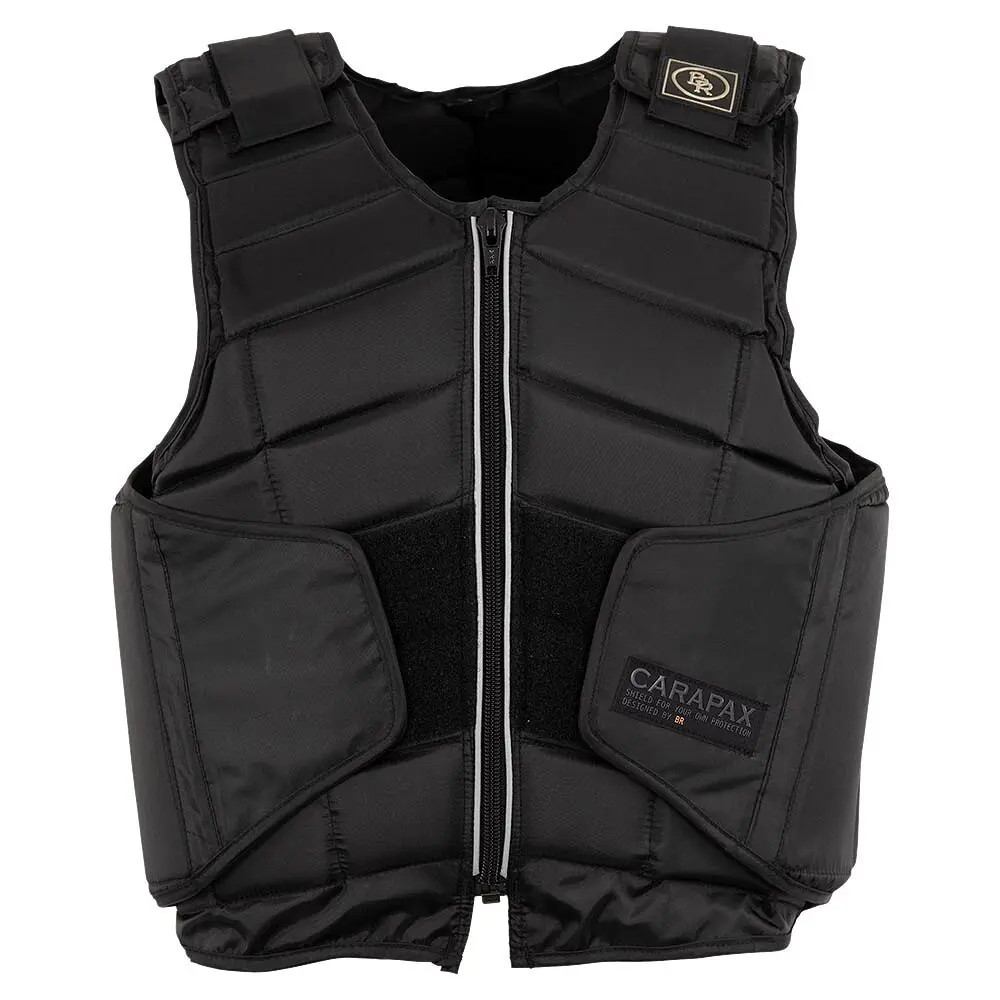 Weste Reiten BR Equitation Carapax - Farbe: Schwarz