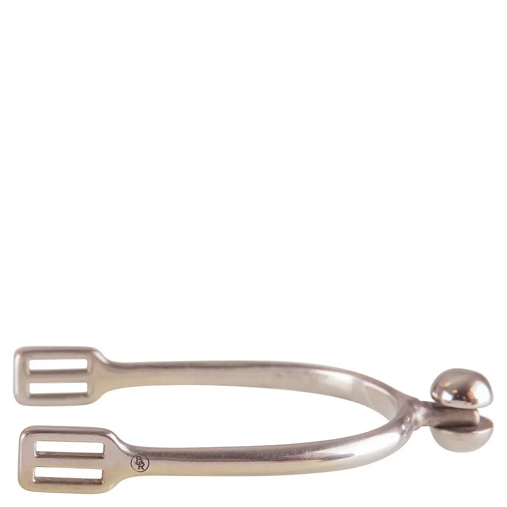 impuls stainless steel riding spur a stainless steel roller BR Equitation