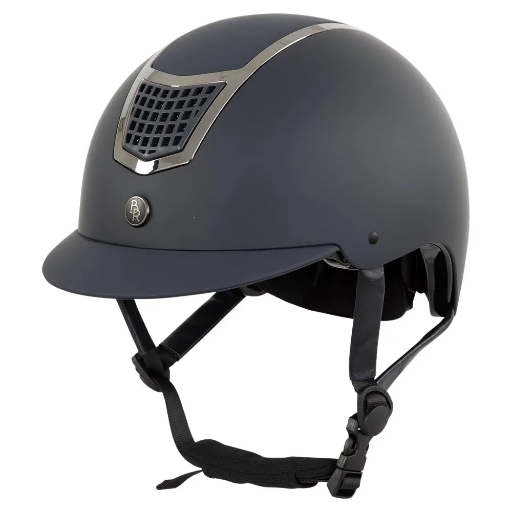Standard visor riding helmet BR Equitation Lambda Painted