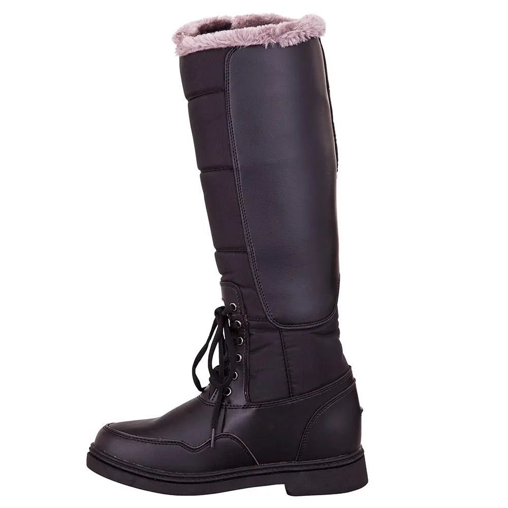 Reitstiefel für den Winter BR Equitation Siberia - Farbe: Schwarz