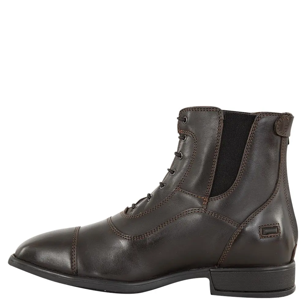 Stivali da equitazione in pelle con lacci e zip BR Equitation Jodhpur CL+Duchesse