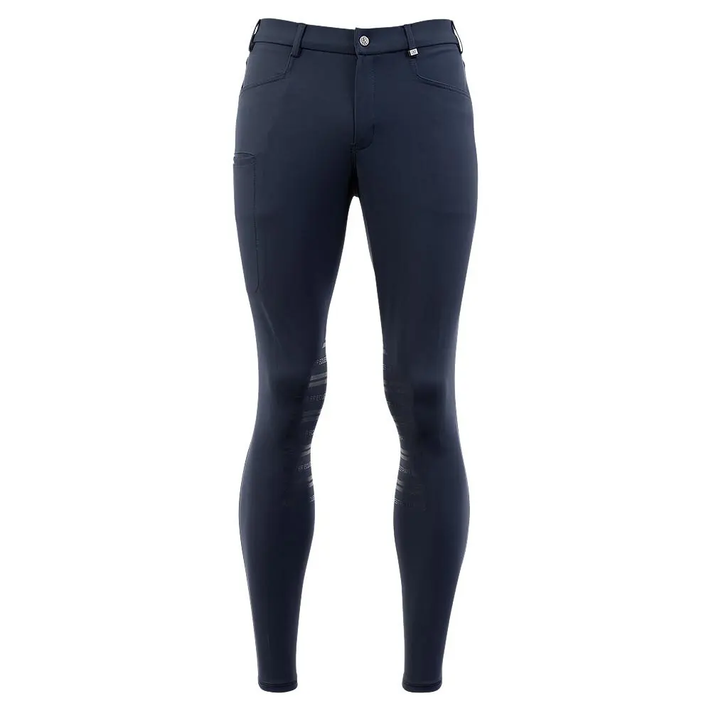 Reithose mid grip BR Equitation Martin - Farbe: Blau