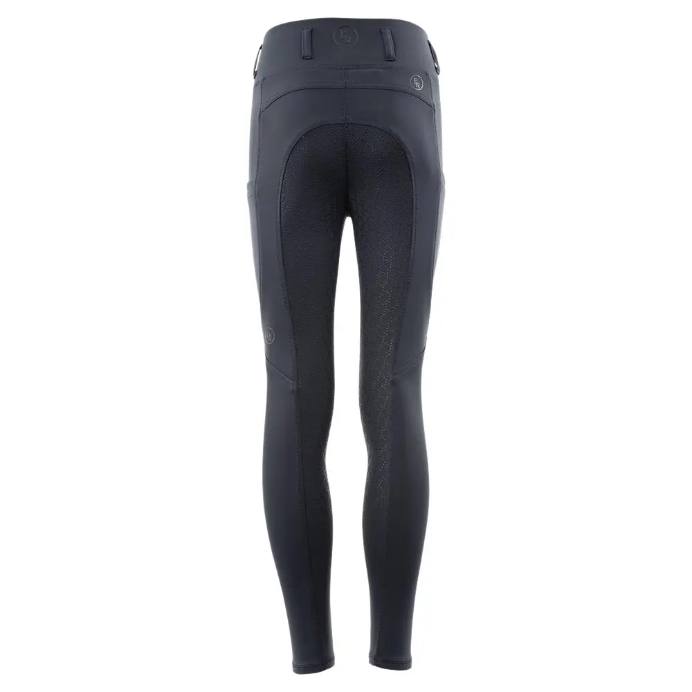 Reitleggings full grip Kind BR Equitation Minja - Farbe: Blau