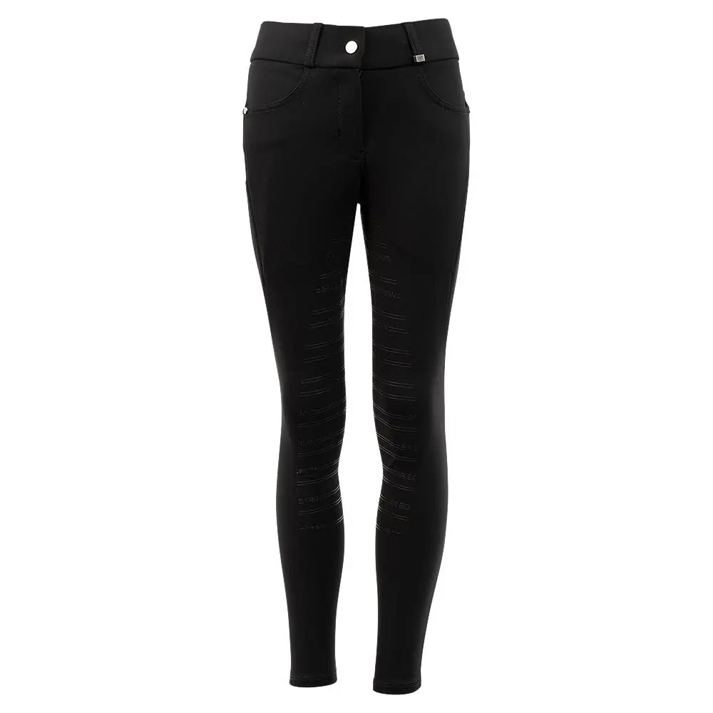 Reithose full grip Kind BR Equitation Mikai - Farbe: Schwarz